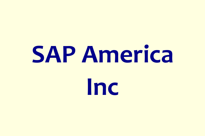 Software Firm SAP America Inc