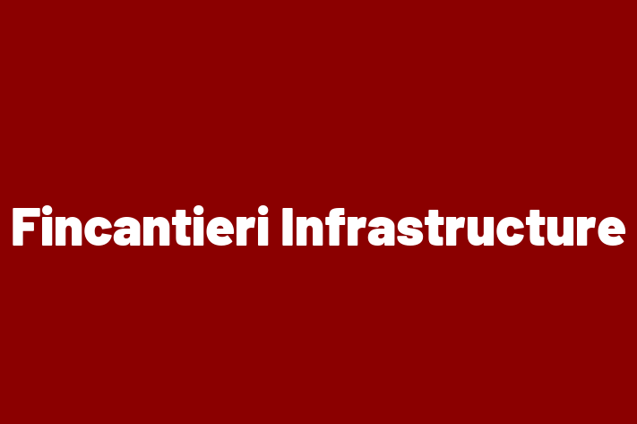 Personnel Management Fincantieri Infrastructure