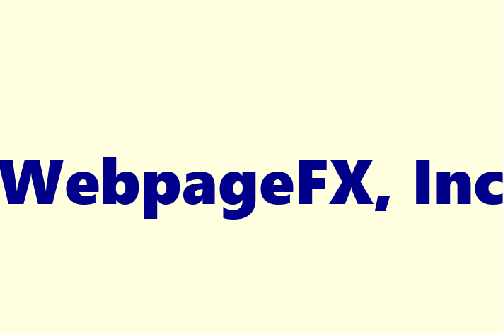 Digital Solutions Provider WebpageFX Inc