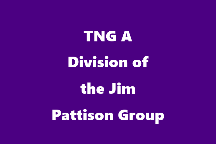 Tech Solutions Company TNG   A Division of the Jim Pattison Group