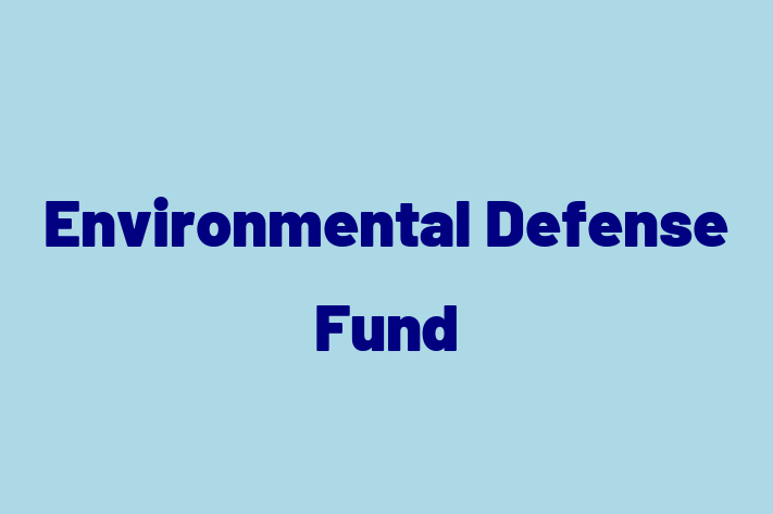 IT Company Environmental Defense Fund