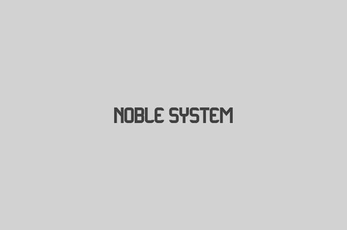 Software Consultancy Noble System