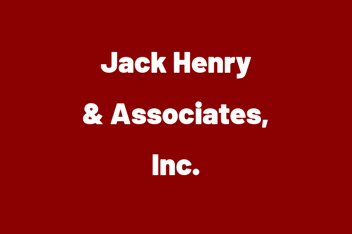 Software Solutions Provider Jack Henry Associates Inc.