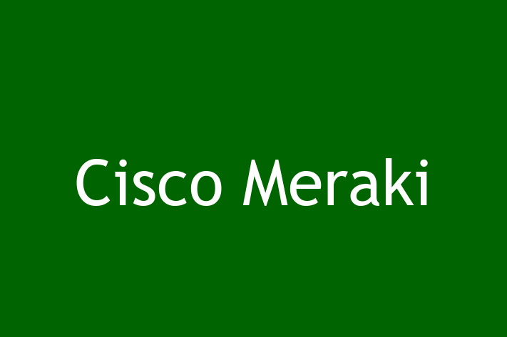 Software Engineering Company Cisco Meraki