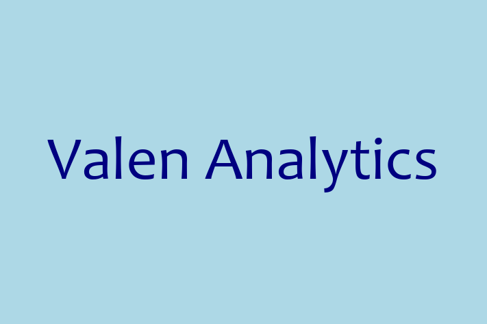 Software Development Firm Valen Analytics