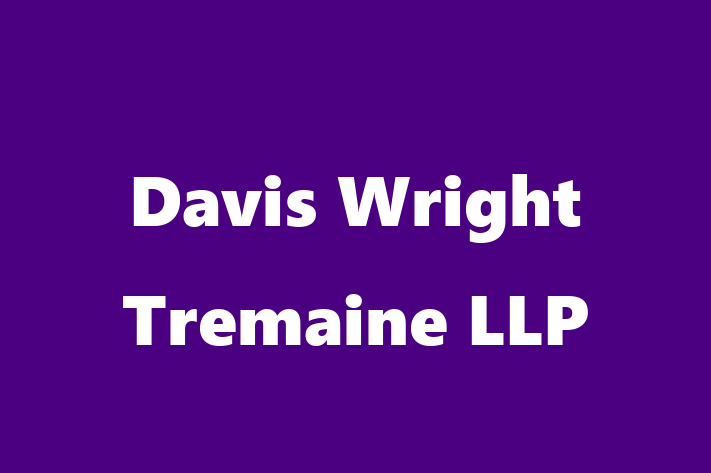 Human Resource Management Davis Wright Tremaine LLP