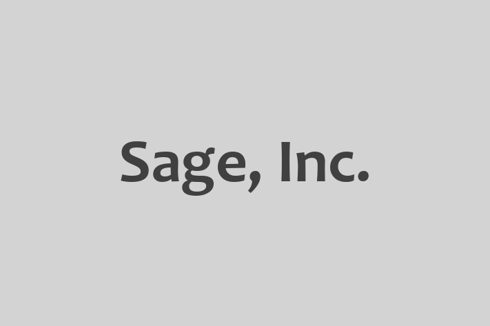 Tech Solutions Company Sage Inc.