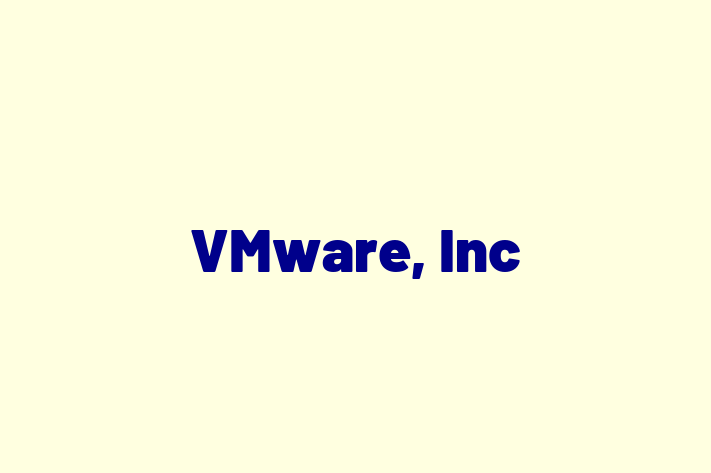 Software Development Firm VMware Inc