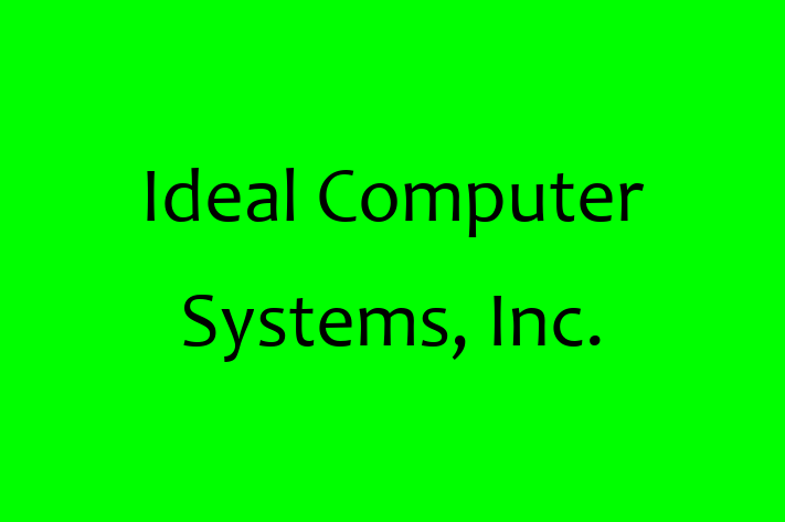 IT Company Ideal Computer Systems Inc.