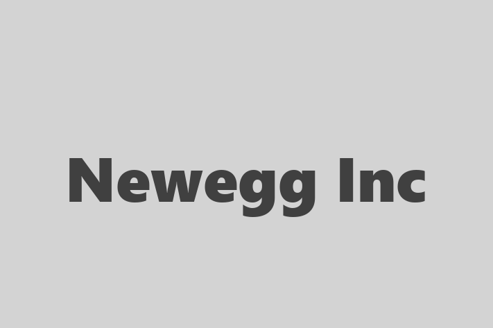 Technology Company Newegg Inc