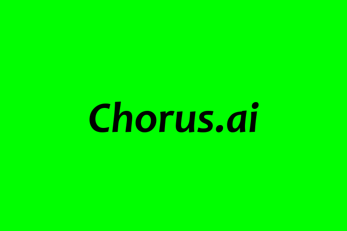 Technology Solutions Firm Chorus.ai