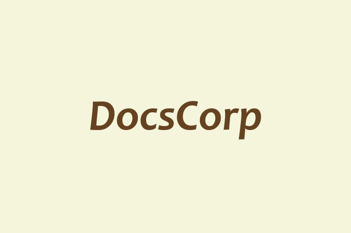 Software Solutions Provider DocsCorp