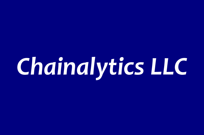 Software Development Firm Chainalytics LLC