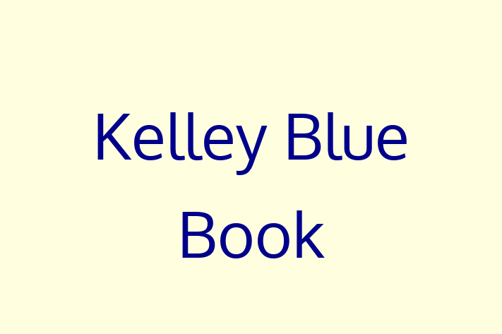 Software Consultancy Kelley Blue Book