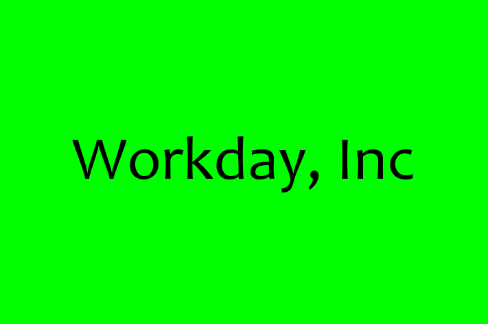 Software Development Company Workday Inc