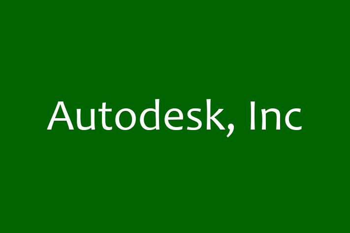 Tech Firm Autodesk Inc