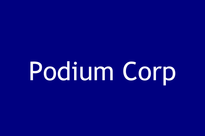 Tech Firm Podium Corp