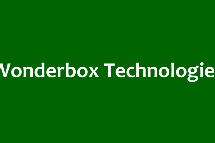 Digital Solutions Provider Wonderbox Technologies