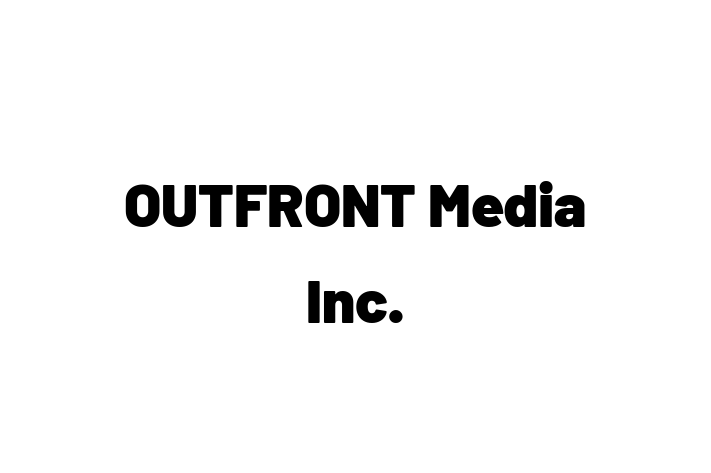 Tech Solutions Company OUTFRONT Media Inc.