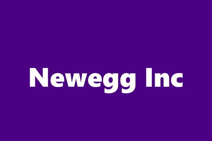 Tech Firm Newegg Inc