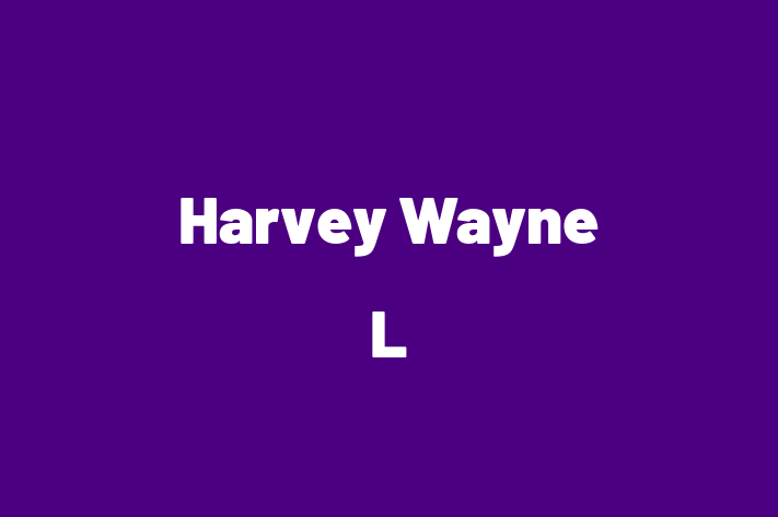 Certified Public Accountant CPA Harvey Wayne L