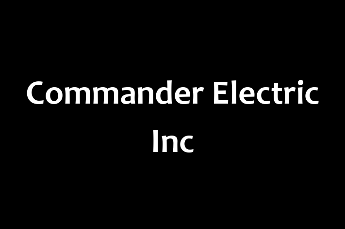 Personnel Management Commander Electric Inc