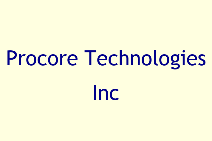 Tech Firm Procore Technologies Inc