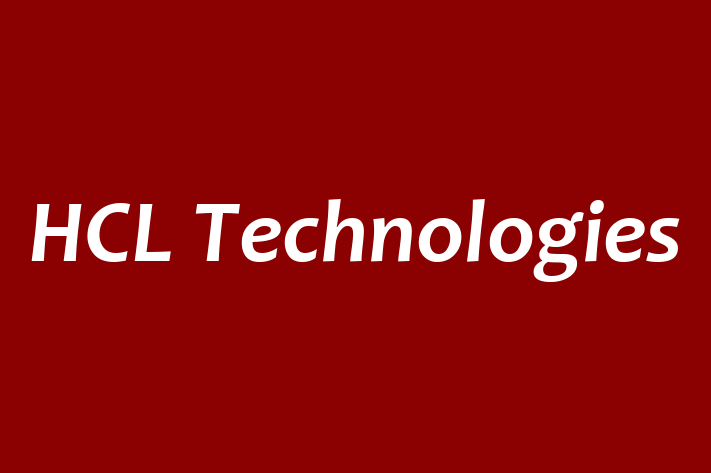 Digital Solutions Provider HCL Technologies