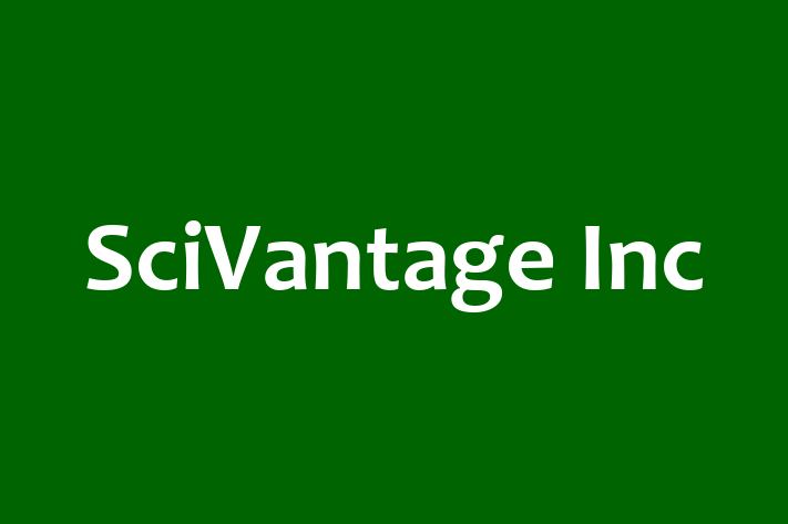 Software Services Company SciVantage Inc