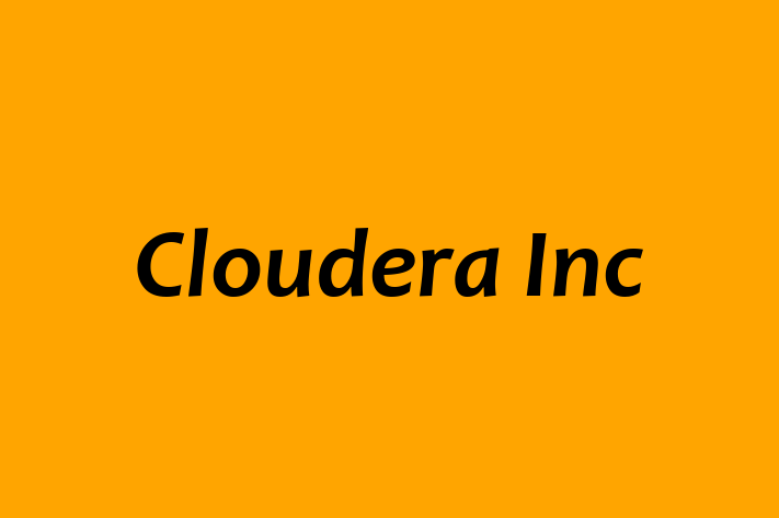 Application Development Company Cloudera Inc