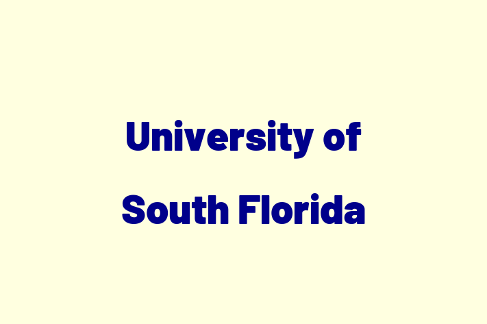 Talent Management University of South Florida