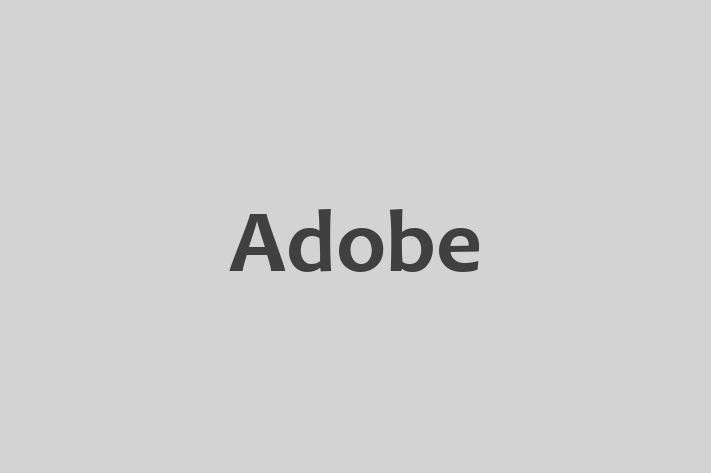 Software Services Company Adobe