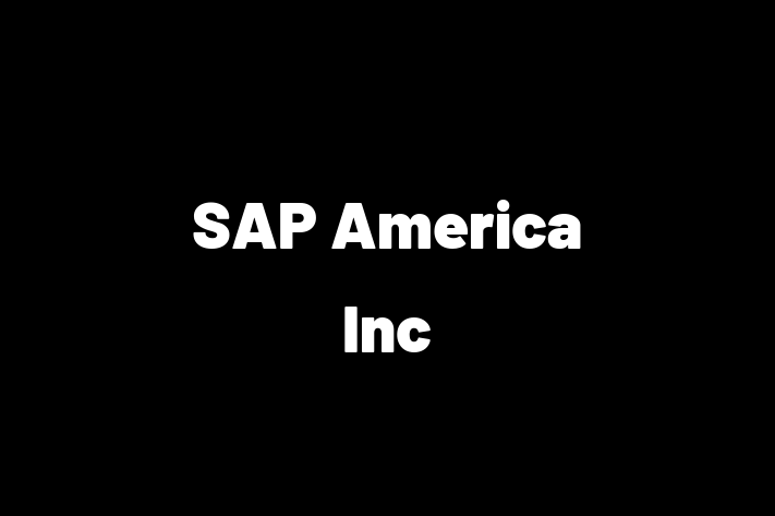 IT Company SAP America Inc