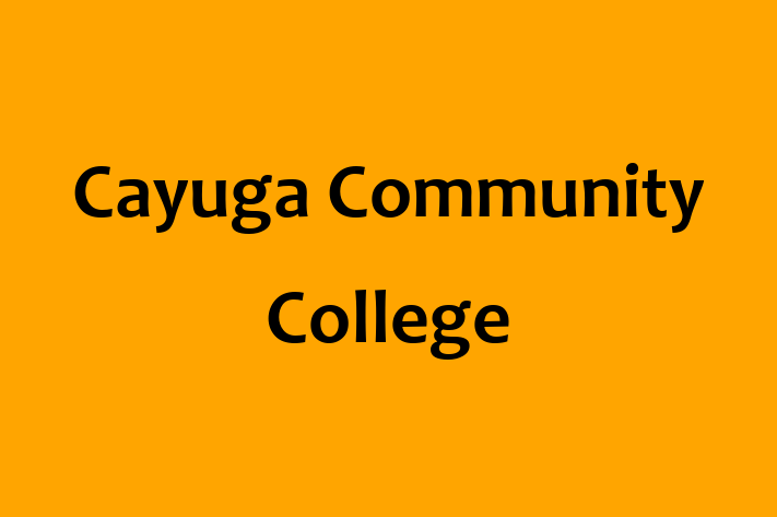 Staff Management Cayuga Community College