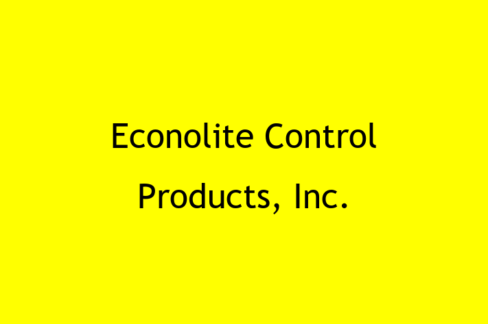 Software Solutions Provider Econolite Control Products Inc.