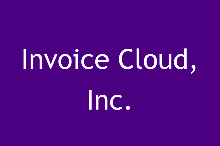 Tech Firm Invoice Cloud Inc.