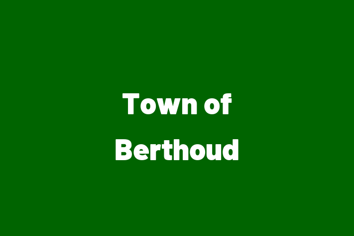 Employee Relations Town of Berthoud