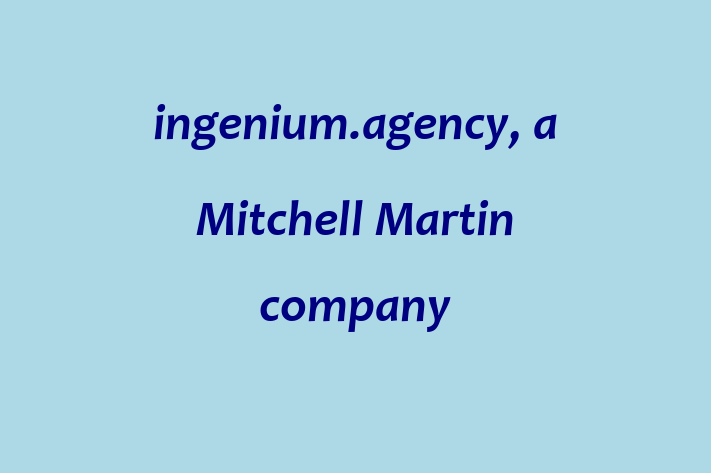 Human Capital Management ingenium.agency a Mitchell Martin company