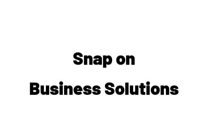 Software Solutions Provider Snap on Business Solutions