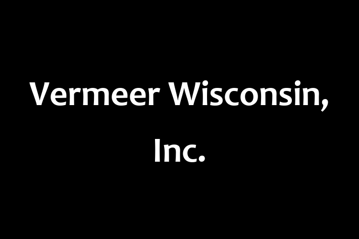 HR Administration Vermeer Wisconsin Inc.