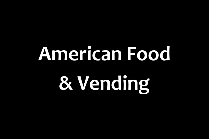 Talent Management American Food  Vending