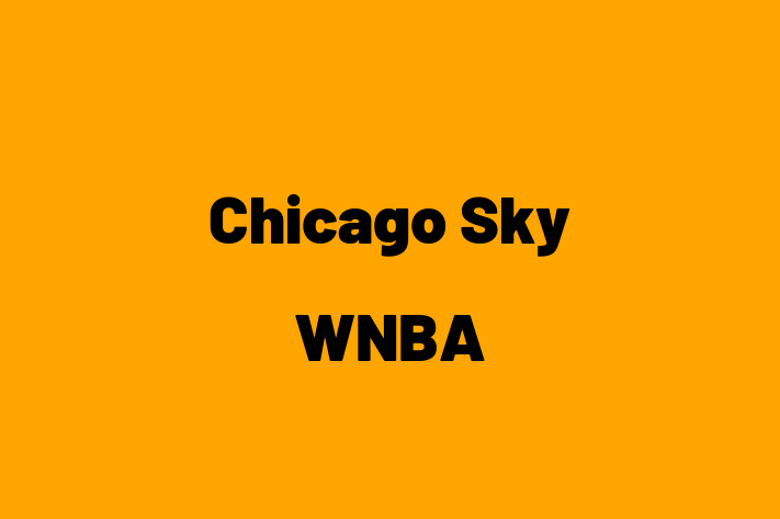 Personnel Management Chicago Sky WNBA