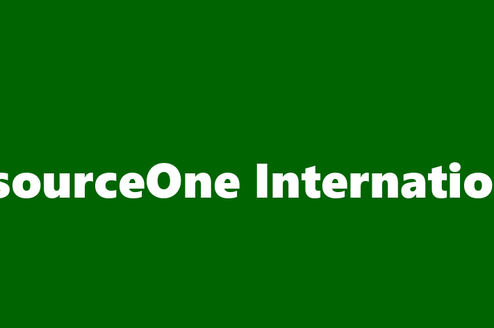 Personnel Management ResourceOne International