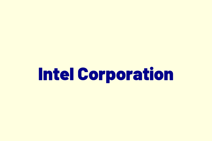 Human Resource Management Intel Corporation