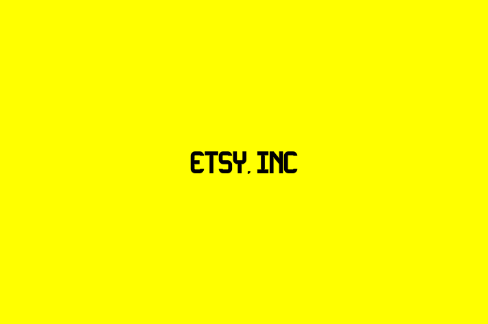 Tech Firm Etsy Inc