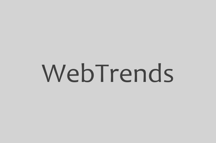 Software Solutions Provider WebTrends