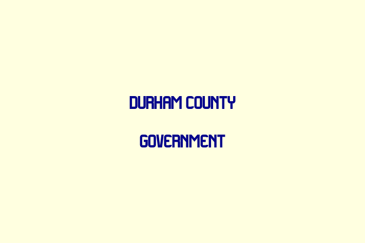 Employee Relations Durham County Government