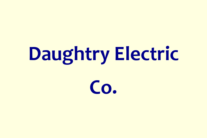 Contractor Daughtry Electric Co.