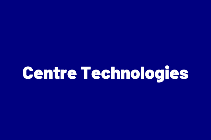 Technology Solutions Firm Centre Technologies