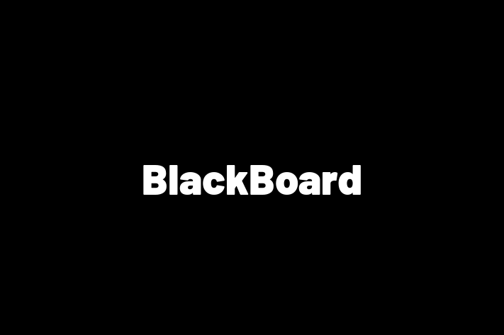 Technology Solutions Firm BlackBoard